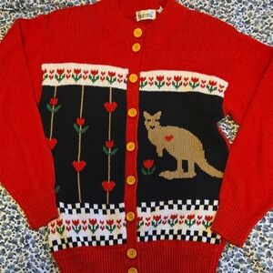 Vintage Kangaroo Knit Sweater